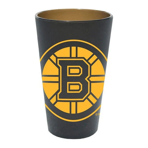 Boston Bruins Gold Silicone 16 oz. Pint Glass - for just $19.99! 