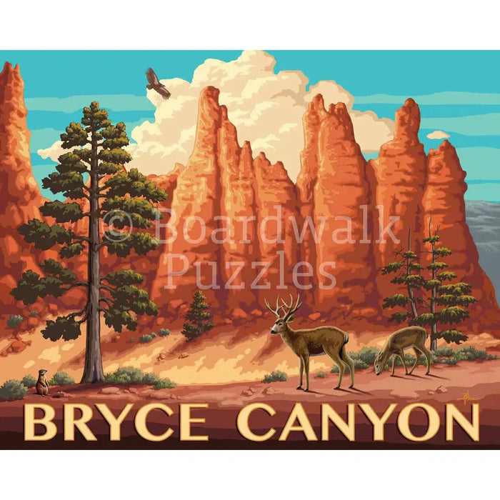 Bryce Canyon 500 Piece Jigsaw Puzzle Boardwalk - for just $21.99! 