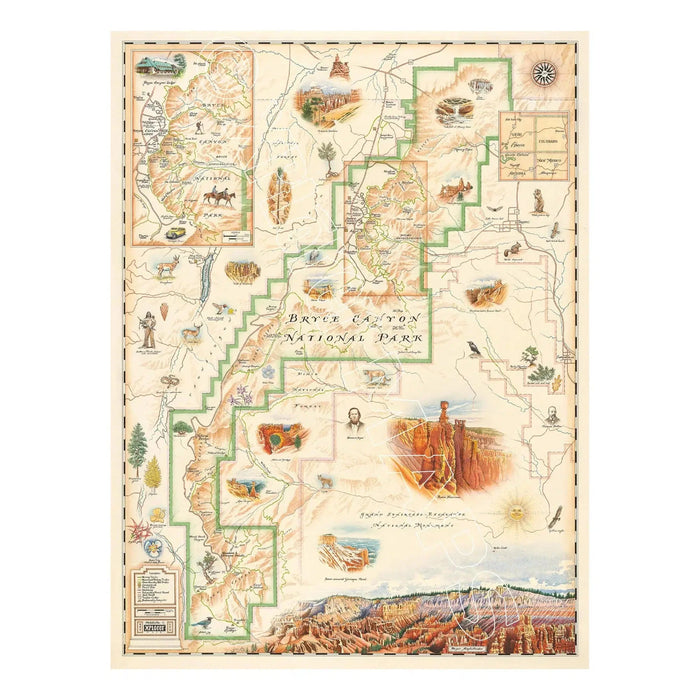 Bryce Canyon National Park 1000 Piece Jigsaw Puzzle Xplorer Maps - for just $24.99! 
