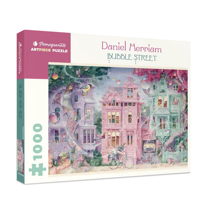 Bubble Street by Daniel Merriam 1000 Piece Jigsaw Puzzle Pomegranate - for just $24.99! 