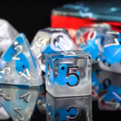 Bubble Bath Duck RPG Dice Set - for just $16.99! 