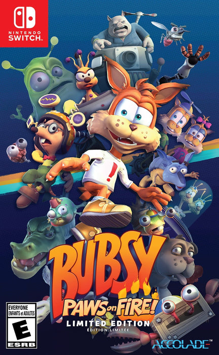 Bubsy: Paws on Fire (Limited Edition) (Nintendo Switch) - for just $69.99! 