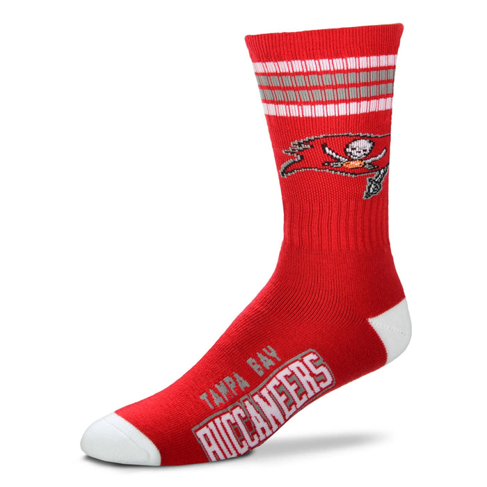 Tampa Bay Buccaneers Men's 4 Stripe Deuce Socks - for just $17.99! 