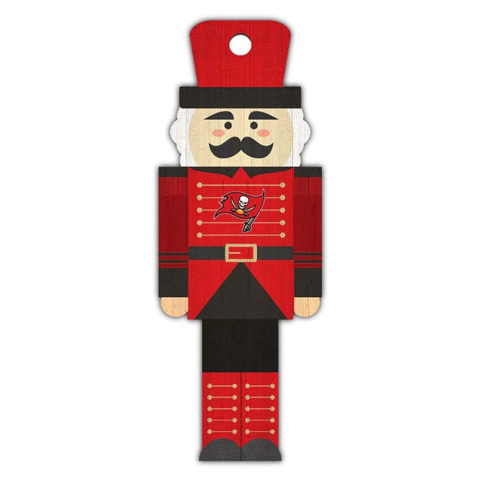 Tampa Bay Buccaneers Wood Nutcracker Ornament - for just $9.99! 