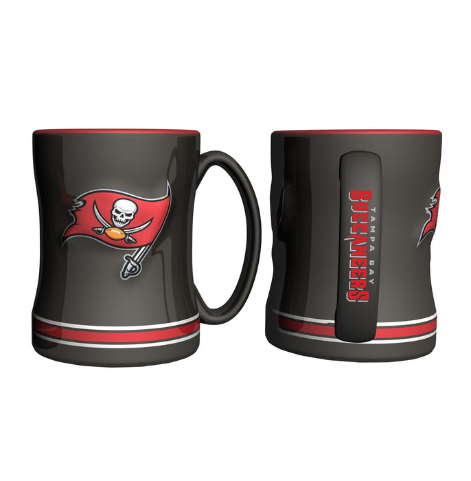 Tampa Bay Buccaneers Logo Relief Coffee Mug - for just $19.99! 