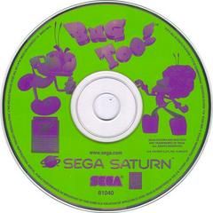 Front view of disc for Bug Too - Sega Saturn