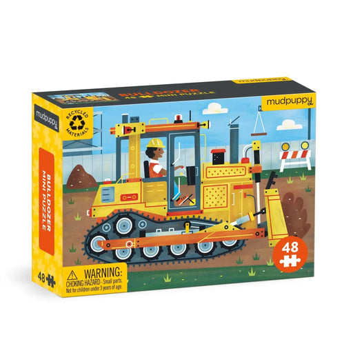 Bulldozer 48 Piece Mini Jigsaw Puzzle Mudpuppy - for just $4.99! 