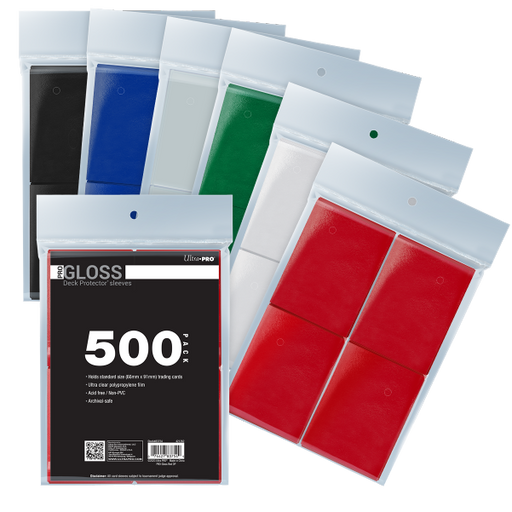 PRO-Gloss Standard DECK PROTECTOR® Sleeves Bundle (500ct) - for just $39.99! 