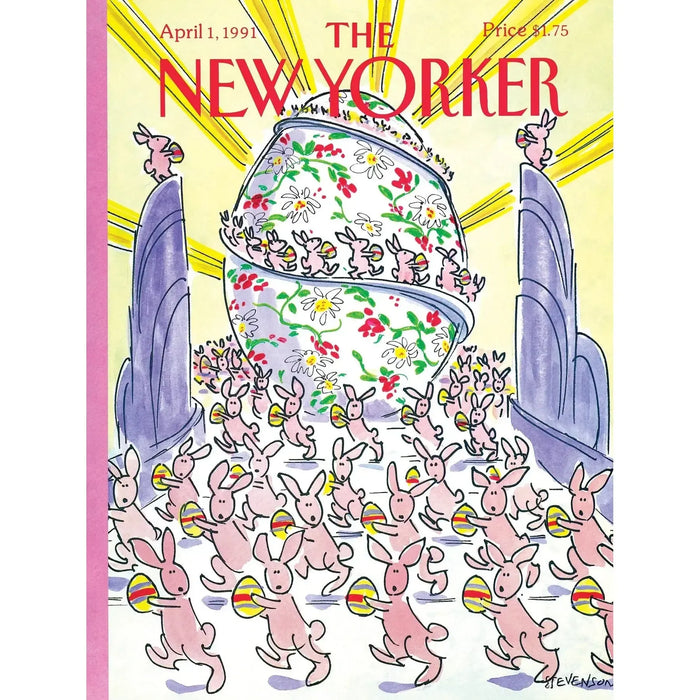 Bunny Brigade The New Yorker 500 Piece Jigsaw Puzzle NYPC - for just $26.99! 