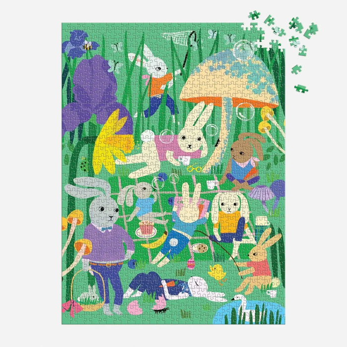 Bunny Daydream 1000 Piece Jigsaw Puzzle Galison - for just $19.99! 
