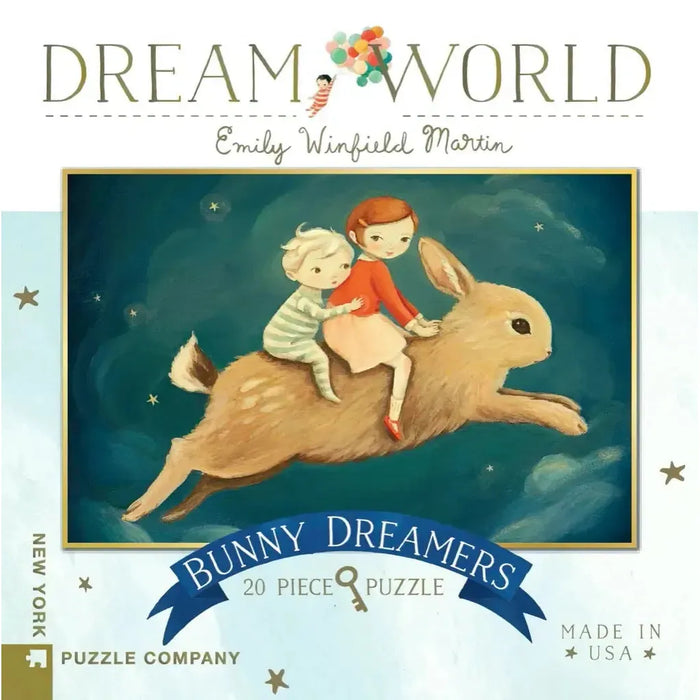 Bunny Dreamers Dream World 20 Piece Mini Jigsaw Puzzle NYPC - for just $14.99! 