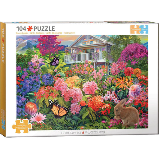Bunny Garden 104 Connecting Pieces Jigsaw Puzzle Eurographics - for just $19.99! 