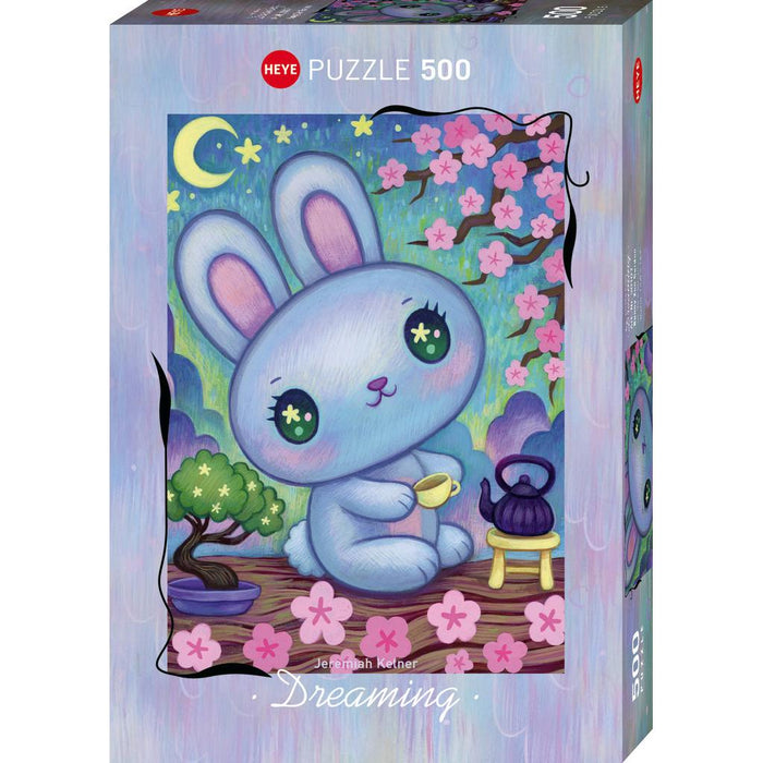 Bunny Zen Garden Dreaming 500 Piece Jigsaw Puzzle Heye - for just $19.99! 