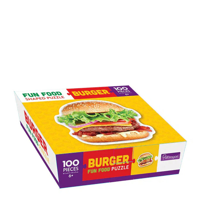Burger 100 Piece Jigsaw Puzzle Parragon - for just $9.99! 
