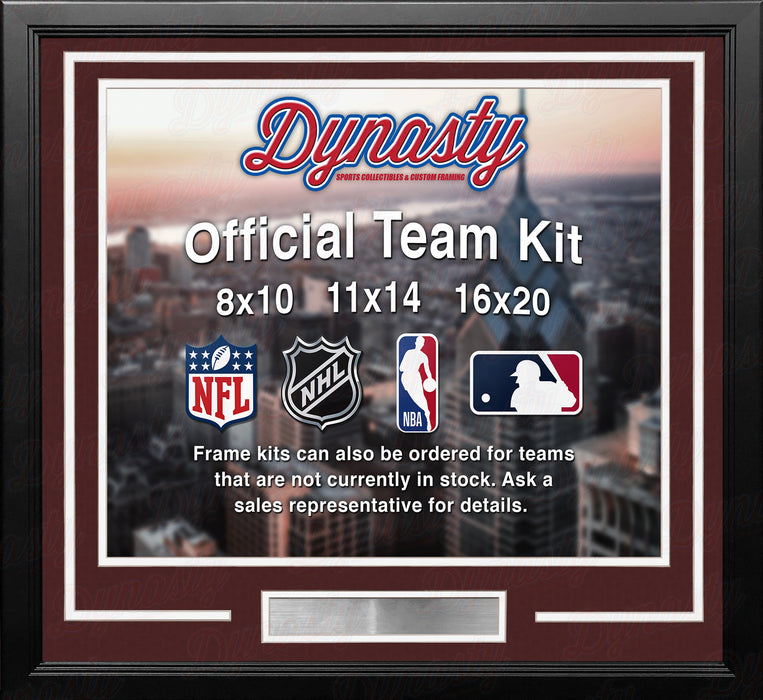 Colorado Avalanche Custom NHL Hockey 11x14 Picture Frame Kit (Multiple Colors) - for just $39.99! 