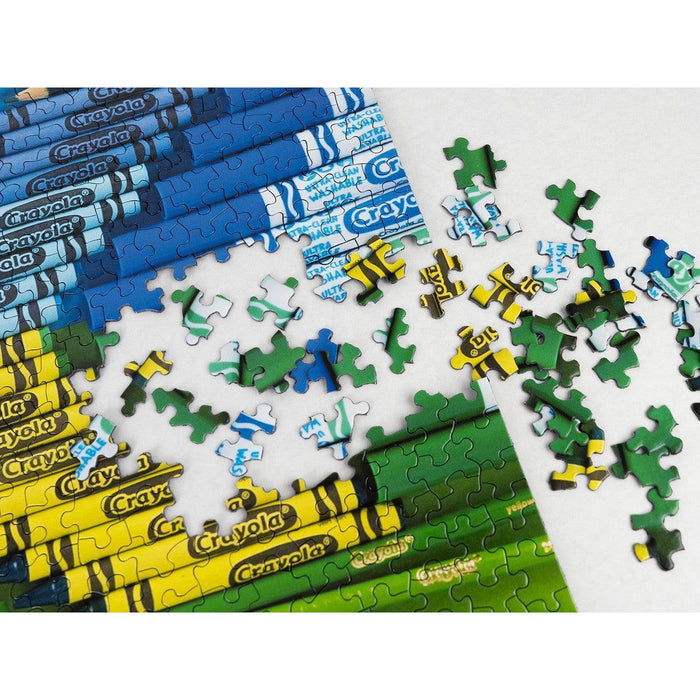 Burst of Color Crayola Crayon 1000 Piece Jigsaw Puzzle Springbok - for just $19.99! 