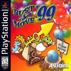 Front cover view of Bust-A-Move 99 Playstation