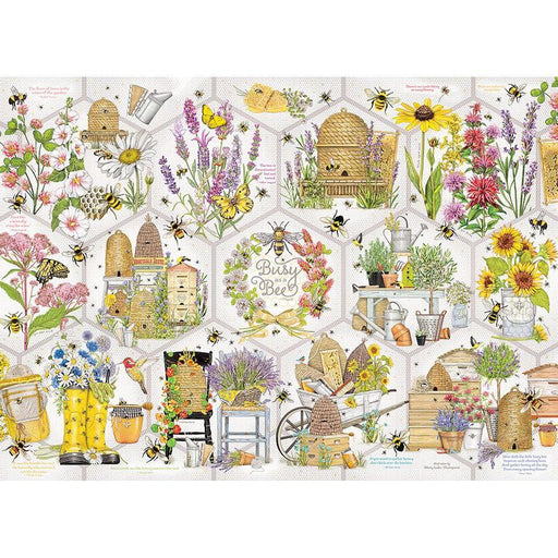 Busy as a Bee 500 Piece Jigsaw Puzzle Cobble Hill - for just $17.99! 