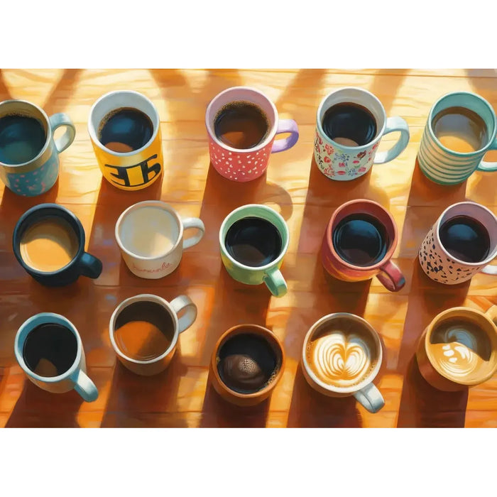 But First, Coffee 1000 Piece Jigsaw Puzzle Snappy - for just $34.99! 