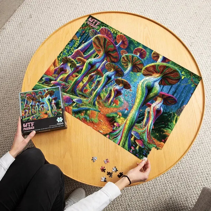 Butt Shrooms 1000 Piece Jigsaw Puzzle WTF - for just $24.99! 