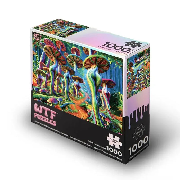 Butt Shrooms 1000 Piece Jigsaw Puzzle WTF - for just $24.99! 
