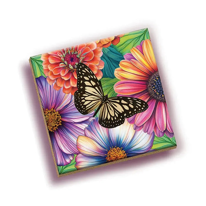 Butterflies 36 Piece Magic Square Tile Puzzle Sudoku Style Game Outset - for just $9.99! 