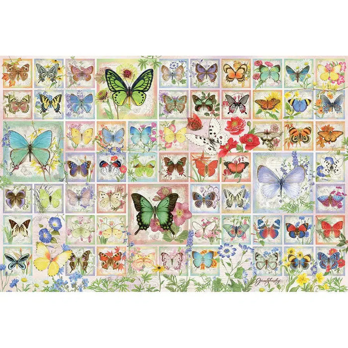 Butterflies & Blossoms 2000 Piece Jigsaw Puzzle Cobble Hill - for just $29.99! 
