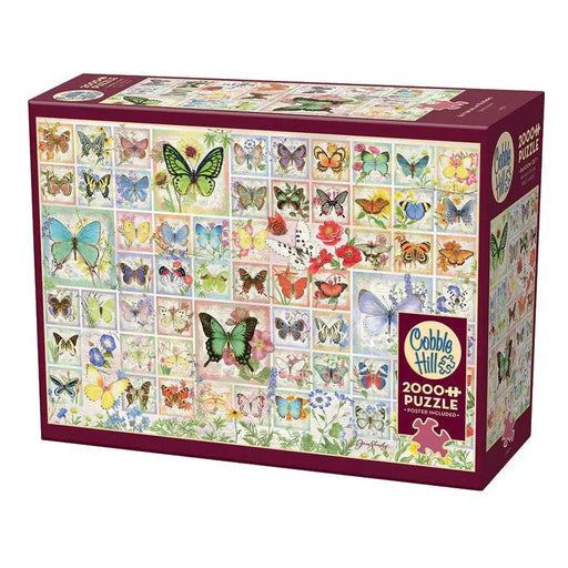 Butterflies & Blossoms 2000 Piece Jigsaw Puzzle Cobble Hill - for just $29.99! 