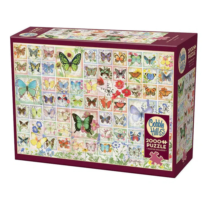 Butterflies & Blossoms 2000 Piece Jigsaw Puzzle Cobble Hill - for just $29.99! 