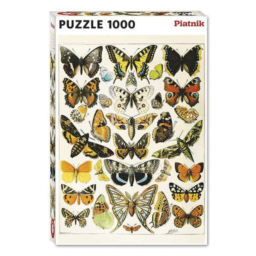 Butterflies & Moths by Millot 1000 Piece Jigsaw Puzzle Piatnik - for just $24.99! 