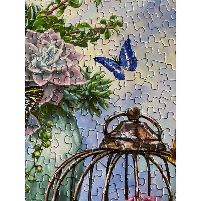 Butterfly Bliss 500 Piece Jigsaw Puzzle Springbok - for just $17.99! 