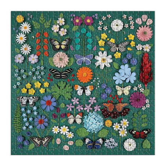Butterfly Botanica 500 Piece Jigsaw Puzzle Galison - for just $19.99! 