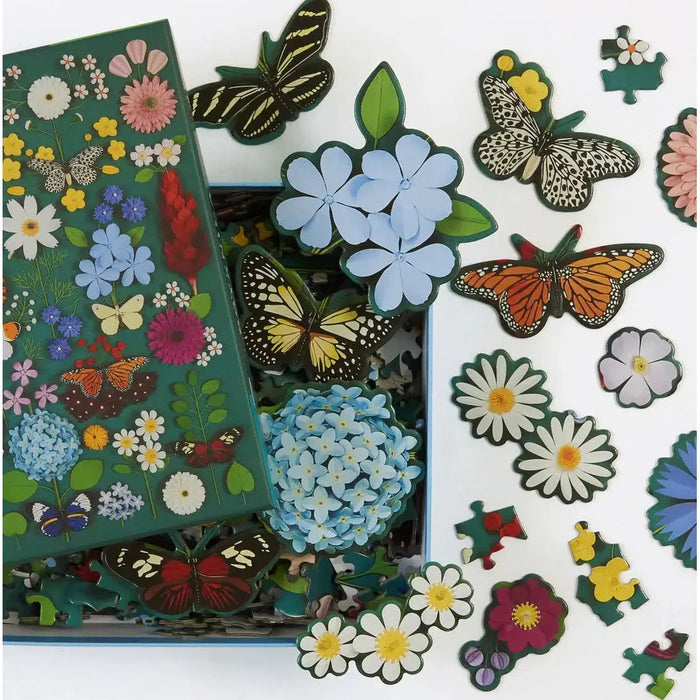 Butterfly Botanica 500 Piece Jigsaw Puzzle Galison - for just $19.99! 
