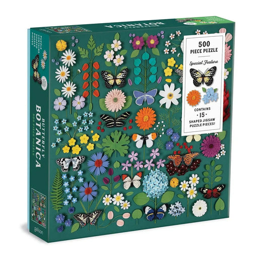 Butterfly Botanica 500 Piece Jigsaw Puzzle Galison - for just $19.99! 