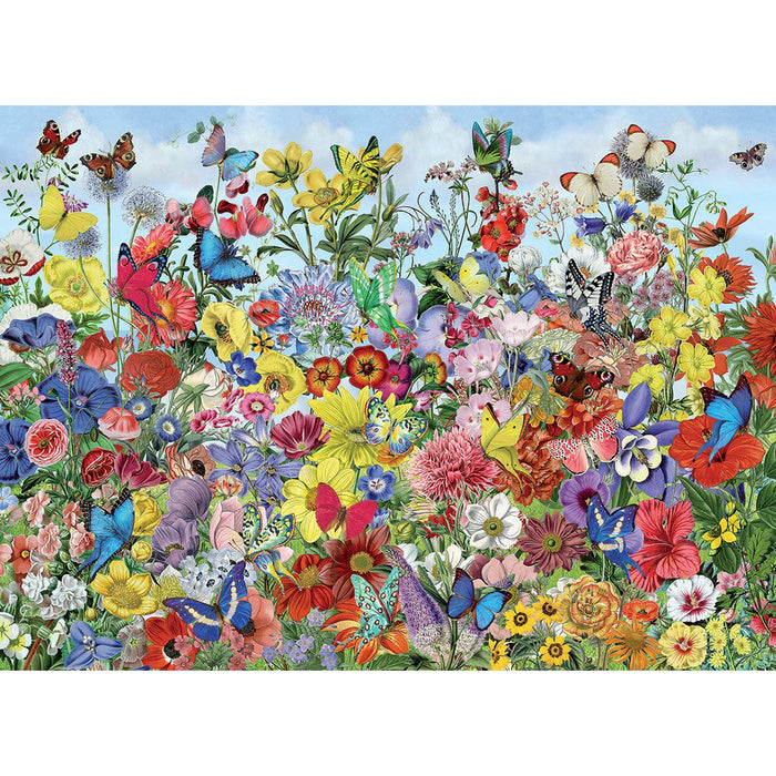 Butterfly Garden 1000 Piece Jigsaw Puzzle Cobble Hill - for just $19.99! 