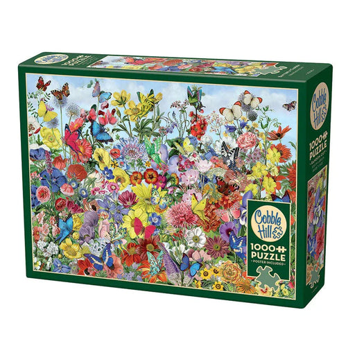 Butterfly Garden 1000 Piece Jigsaw Puzzle Cobble Hill - for just $19.99! 