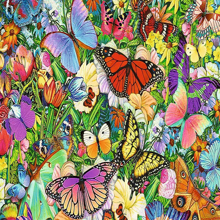 Butterfly Garden 1000 Piece Jigsaw Puzzle Trefl - for just $19.99! 