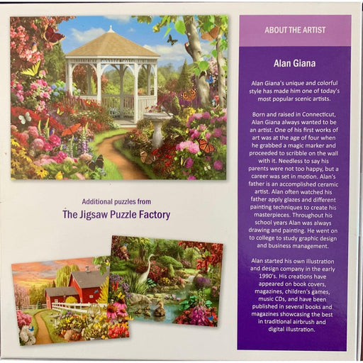Butterfly Garden Serenity 750 Piece Jigsaw Puzzle Leap Year - for just $14.99! 