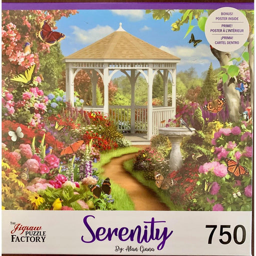 Butterfly Garden Serenity 750 Piece Jigsaw Puzzle Leap Year - for just $14.99! 
