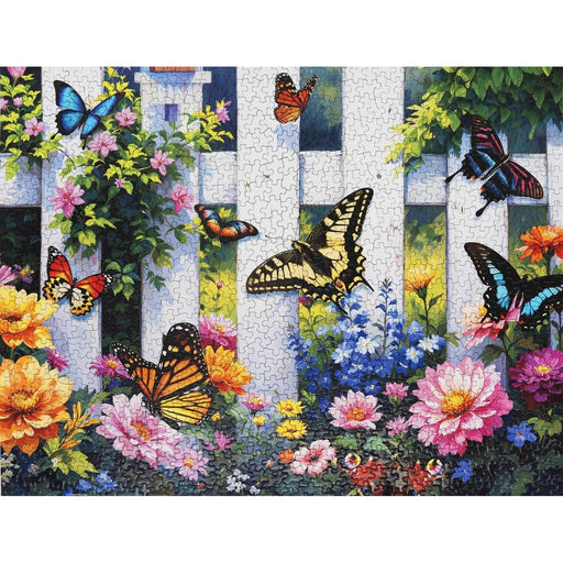 Butterfly Haven 1000 Piece Jigsaw Puzzle Springbok - for just $19.99! 