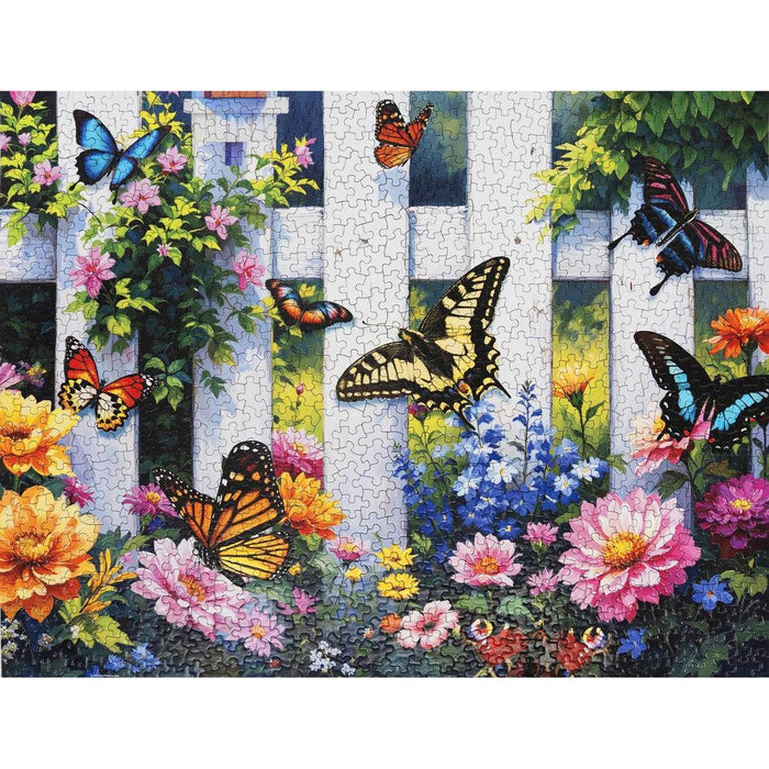 Butterfly Haven 1000 Piece Jigsaw Puzzle Springbok - for just $19.99! 