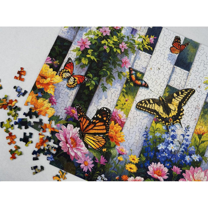 Butterfly Haven 500 Piece Jigsaw Puzzle Springbok - for just $17.99! 