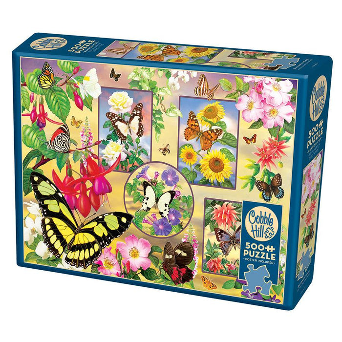 Butterfly Magic 500 Piece Jigsaw Puzzle Cobble Hill - for just $17.99! 