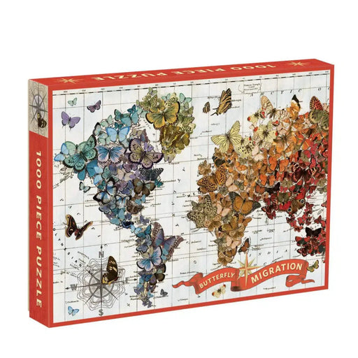 Butterfly Migration 1000 Piece Jigsaw Puzzle Galison - for just $19.99! 
