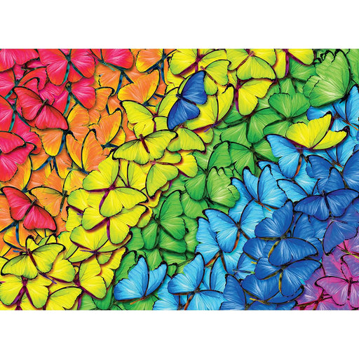 Butterfly Rainbow 1000 Piece Jigsaw Puzzle in Tin Eurographics - for just $23.99! 