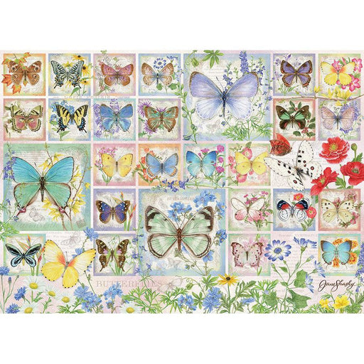 Butterfly Tiles 500 Piece Jigsaw Puzzle Cobble Hill - for just $17.99! 
