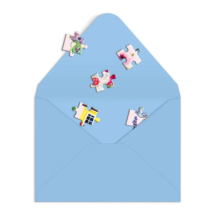 Buzzy Bouquets Greeting Card 60 Piece Jigsaw Puzzle Galison - for just $7.99! 