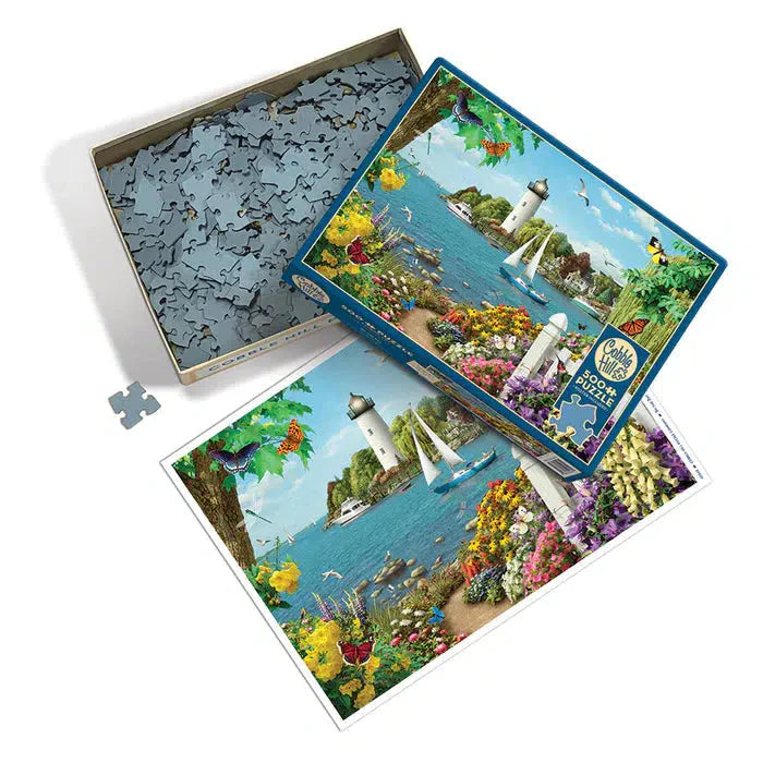 By the Bay 500 Piece Jigsaw Puzzle Cobble Hill - for just $17.99! 