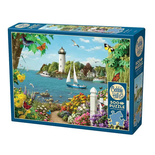By the Bay 500 Piece Jigsaw Puzzle Cobble Hill - for just $17.99! 