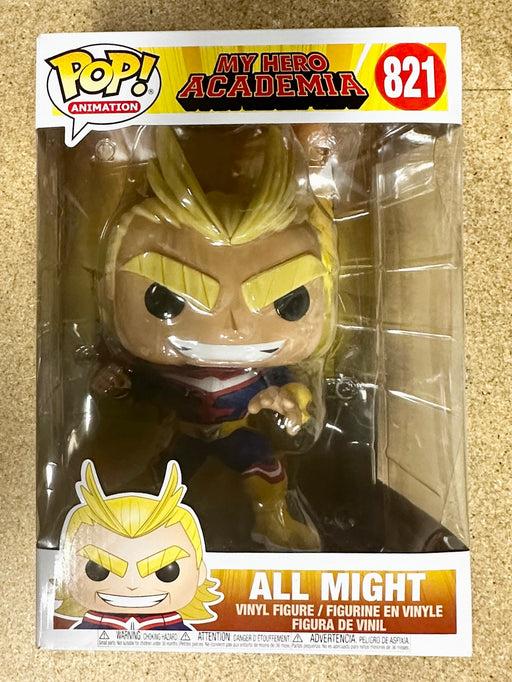 Funko Pop! Animation 10” All Might #821 My Hero Academia 2020 Plus Ultra - for just $25! 